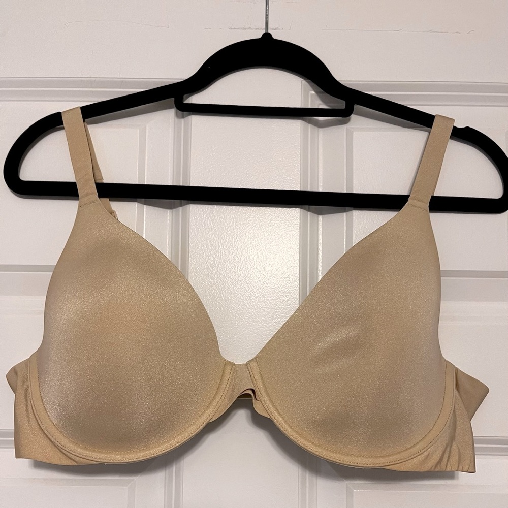 Ambrielle full coverage nude bra, underwire, size 38c